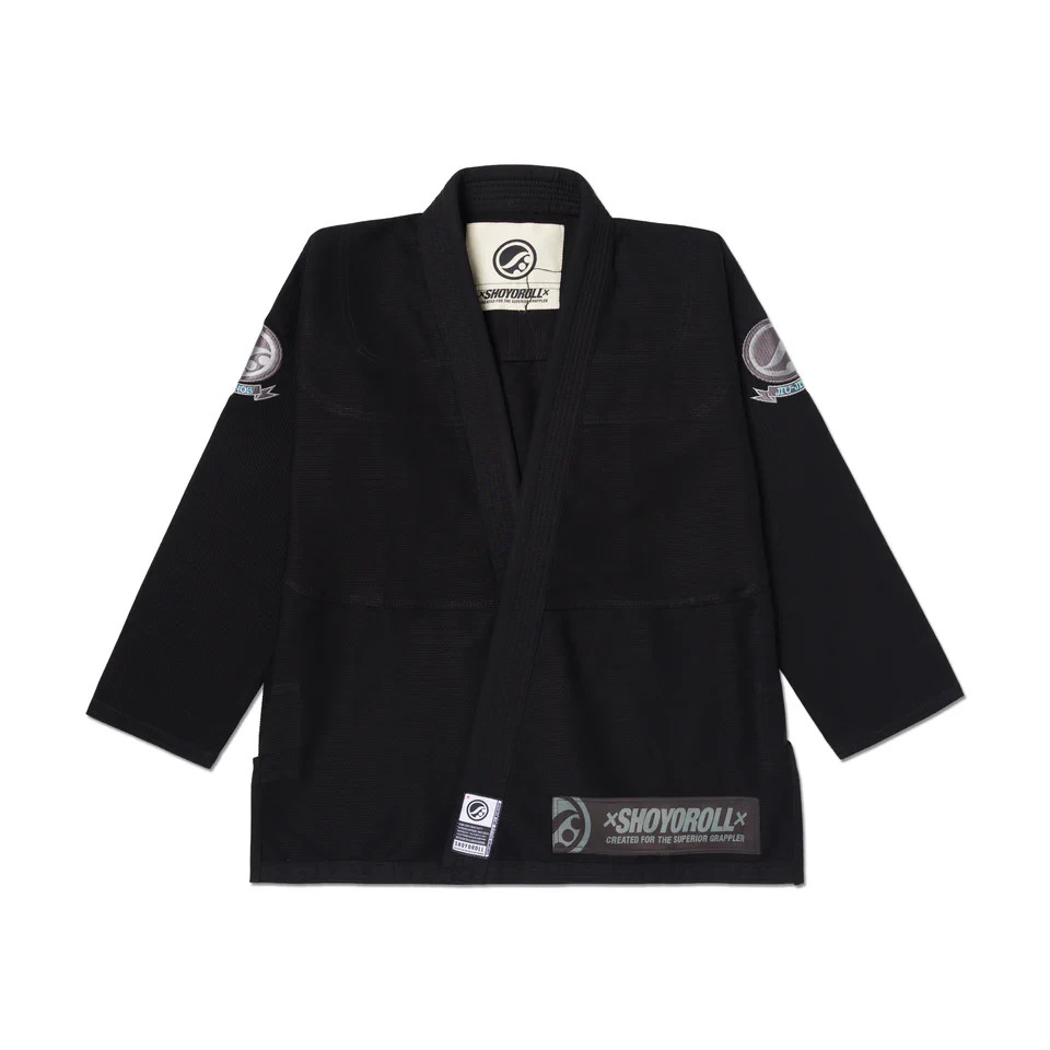 New Shoyoroll Black INTRA Competitor Kimono 450GSM karate Bjj jiu-jitsu Uniform