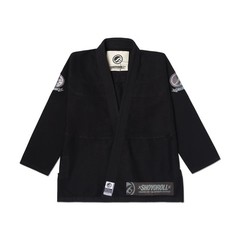 New Shoyoroll Black INTRA Competitor Kimono 450GSM karate Bjj jiu-jitsu Uniform