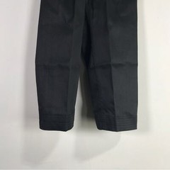 Unisex Kid’s Martial Arts Karate Uniform Pant, Size 000 – Black