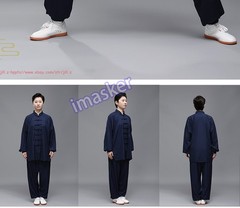 Women Men Soft Chinese Tai Chi Martial arts Suit Wing chun Wushu Kung fu Uniform
