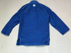 KiNGS Mens F2 Blue Jiu Jitsu MMA Martial Arts Kimono Jacket Top