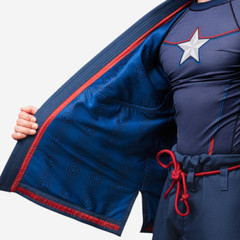 Marvel Captain America Jiu Jitsu Gi by Hayabusa (Size A3)