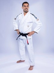 New Fuji Sports Sekai 3.0 „World” Mens Brazilian Jiu-Jitsu BJJ Gi – White/Navy B