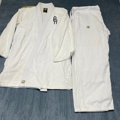 Judo Unlimited Karate Uniform Set Unisex 3/160 White Single Weave BJJ Jiu Jitsu
