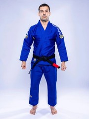 New Fuji Sports Sekai 3.0 „World” Mens Brazilian Jiu-Jitsu BJJ Gi – Blue/Yellow