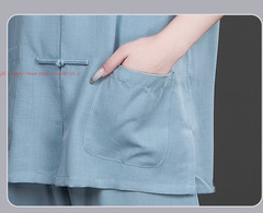 Chinese Tai Chi Uniforms Kung Fu Clothing Unisex Cotton Linen martial arts Suit