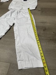 US West Coast Taekwondo Uniform Dobok Set White Size 160 Youth Good Condition