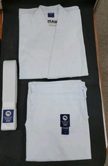 New ISAMI Karate Gi Classic White Sz K-25 O