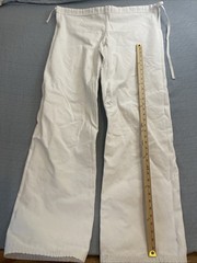 Century Martial Arts Pants Size XL White Karate Taekwondo Drawstring