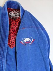 Venum A2 Elite Performance Light Jiujitsu Jacket Royal Blue Brazilian Design