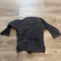 Off Brand Kids BJJ Jiu Jitsu Kids Gi Size K1 Black
