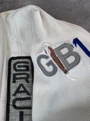 Gracie Barra Equipe GB Atleta V2 Blue BJJ Gi A2 Kimono Jiu Jitsu Uniform Set
