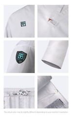 MOOTO Challenger Uniform with White V-Neck WT (World Taekwondo) TKD Dobok
