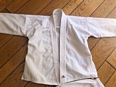 Karate Uniform Set White Martial Arts CHILD KID Starter size 000 (XS)