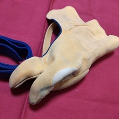 Hand Glove Kake for Kyudo, Kyudougi Martial Arts Kake unisex Size S-M