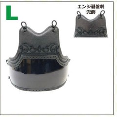 Japanese Kendo Do Chest Guard Armor Torso Red Base Kabuto Ornament Kids