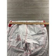 Gracie Barra Equipe Edition BJJ Gi Pants White Red Ripstop Mens A4 Carlos Gracie