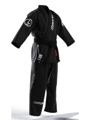 Men’s Kimonos Fearless COMP -Black Kombatusa GI 450 GSM Pearl Weave Fight Wear