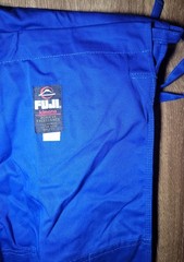 New Fuji Sports All Around Mens Brazilian Jiu Jitsu Jiu-Jitsu BJJ Blue Gi Pants