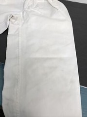 Gi Martial Arts White Child Unisex Kings Academy TaeKwonDo JiuJitsu Sz1/150 Used