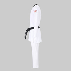 MOOTO Taekwondo XTERA PRO 2 Sparring Uniform Black Collar Pro National Team