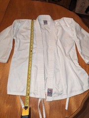 Karate Suit Uniform Gi Small Size 140 Ren Cotton Blend