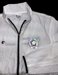 World Taekwondo Hanmadang Jacket Full Zip Windbreaker KSD Men’s Small NWOT