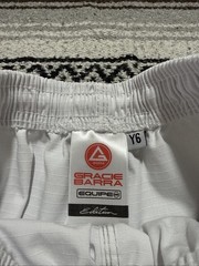 Equipe Gracie Barra Kimono & Pants BJJ Jiu Jitsu Gi Youth Size Y6 White