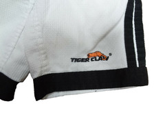 TIGER CLAW SIZE 000 WORLD CHAMPION TAE KWON DO KIDS SHORTS – WHITE ~