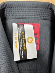 Gold BJJ Comp 380 Gi Lightweight IBJJF (TOP ONLY) Color Black Size A2H