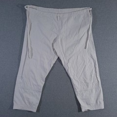Gracie Barra Kimono Jiu-Jitsu Gi Pants Unisex A3 White Uniform Drawstring