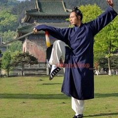 Wudang Taoist Robe Kung Fu Martial Arts Wing Chun Tai Chi Linen Uniform Unisex