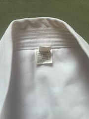 Karate Gi HSU Medium weight White 100% Cotton Size 000