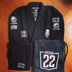 Shoyoroll Batch 115 Heartbreakers RVCA X BJJ Gi Black 450 GSM Uniform With Bag