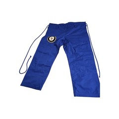 Jiu Jitsu Uniform Pants Cesar Rodriguez Patch Blue Adjustable Size A-2 Pakistan