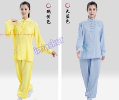 Summer Women’s Tai Chi Suit Kung Fu Costum Morning Exercise Uniform Martial Arts