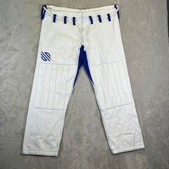 Sanabul Essentials v2 BJJ Gi White Blue A1 Brazilian Jiu Jitsu Kimono Uniform