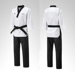 Kukkiwon Adidas Adi Club Taekwondo Poomsae Uniform Gi Dobok TKD Approved Male
