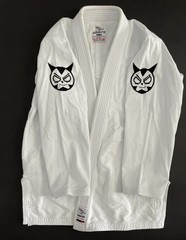 Liberate Ju Jitsu Gi-White Tunic, Pants & Belt, Size A2, Nashville Studio EXC