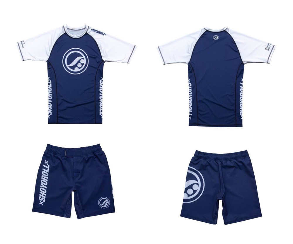 Shoyoroll Batch #99 Precision Rash Guard SS & Shorts NoGi Bjj Training Kimono