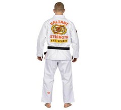 Fuji Lightweight Valiant Strength Edition Mens Brazilian Gi Jiu-Jitsu BJJ White