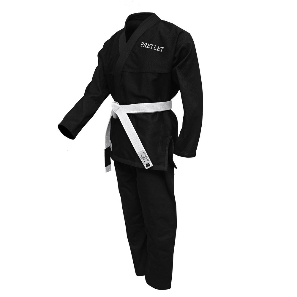 450 GSM BJJ Gi Jiu Jitsu Suit – Adult Brazilian MMA Uniform with Belt & Patch