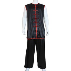 Sleeveless Kung Fu Tai Chi Uniform Martial Arts Suit Nanquan Shaolin Outfit Sets