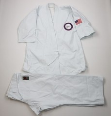 Tournament Shureido Adult Size 4 2 Piece United States Martial Arts Team Uniform