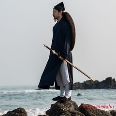 Shaolin Wudang Wide Sleeves Taoist Robe Tai Chi Suit Kung Fu Uniforms Robe +Pant