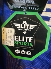 Elite Sports Gi Blue Youth Size C1 Bjj Jiu Jitsu New With Tags Martial Arts
