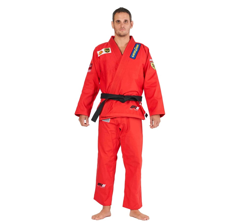 Fuji Suparaito Lightweight Mens Brazilian Jiu-Jitsu BJJ Gi XTR Edition 2.0 – Red