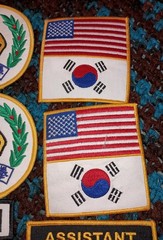 Martial Arts patch collection, 14 patches in the set