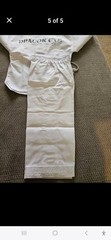 Taekwondo Costume Uniform Size 000 ( 3’7″ -110 cm ) Unisex White