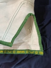 CENTURY 96 Especial Signature Series Jiu-Jitsu Gi White Green A1